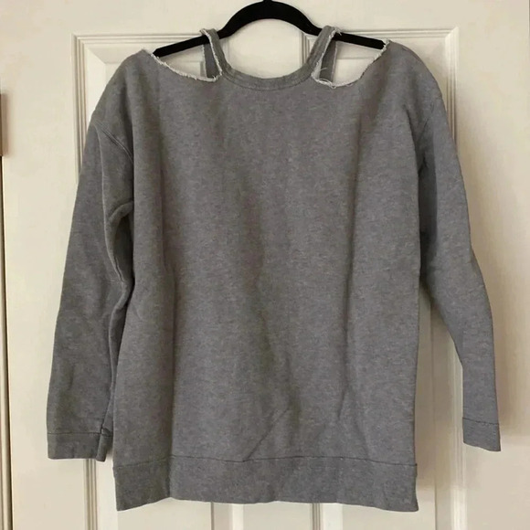 Free People French Terry Stadium Sweatshirt - Picture 7 of 8